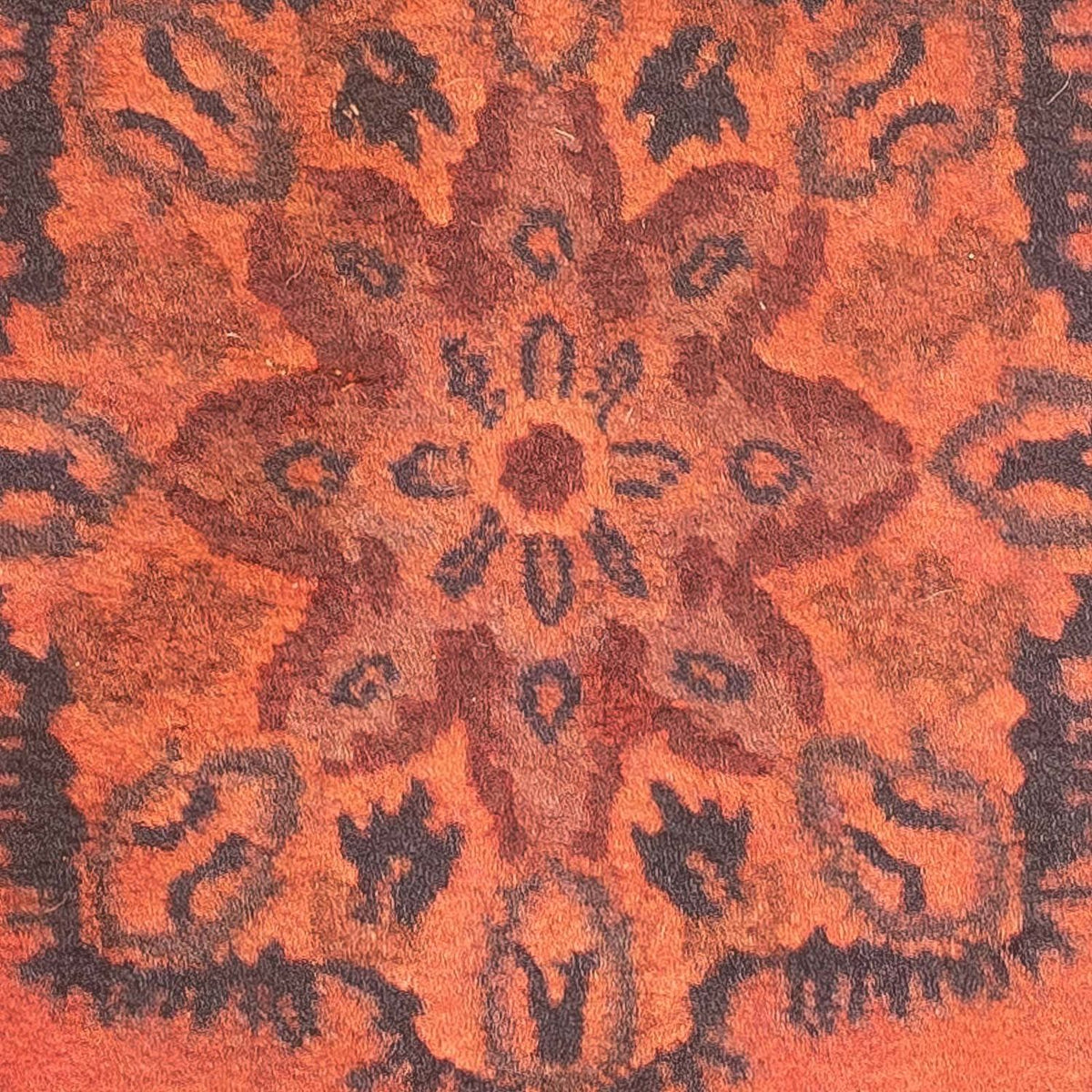 Dywan perski - Nain - 80 x 58 cm - rdza