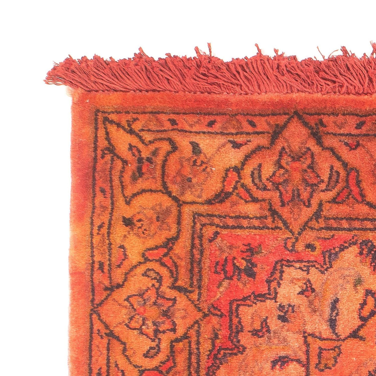 Dywan perski - Keshan - 100 x 70 cm - rdza