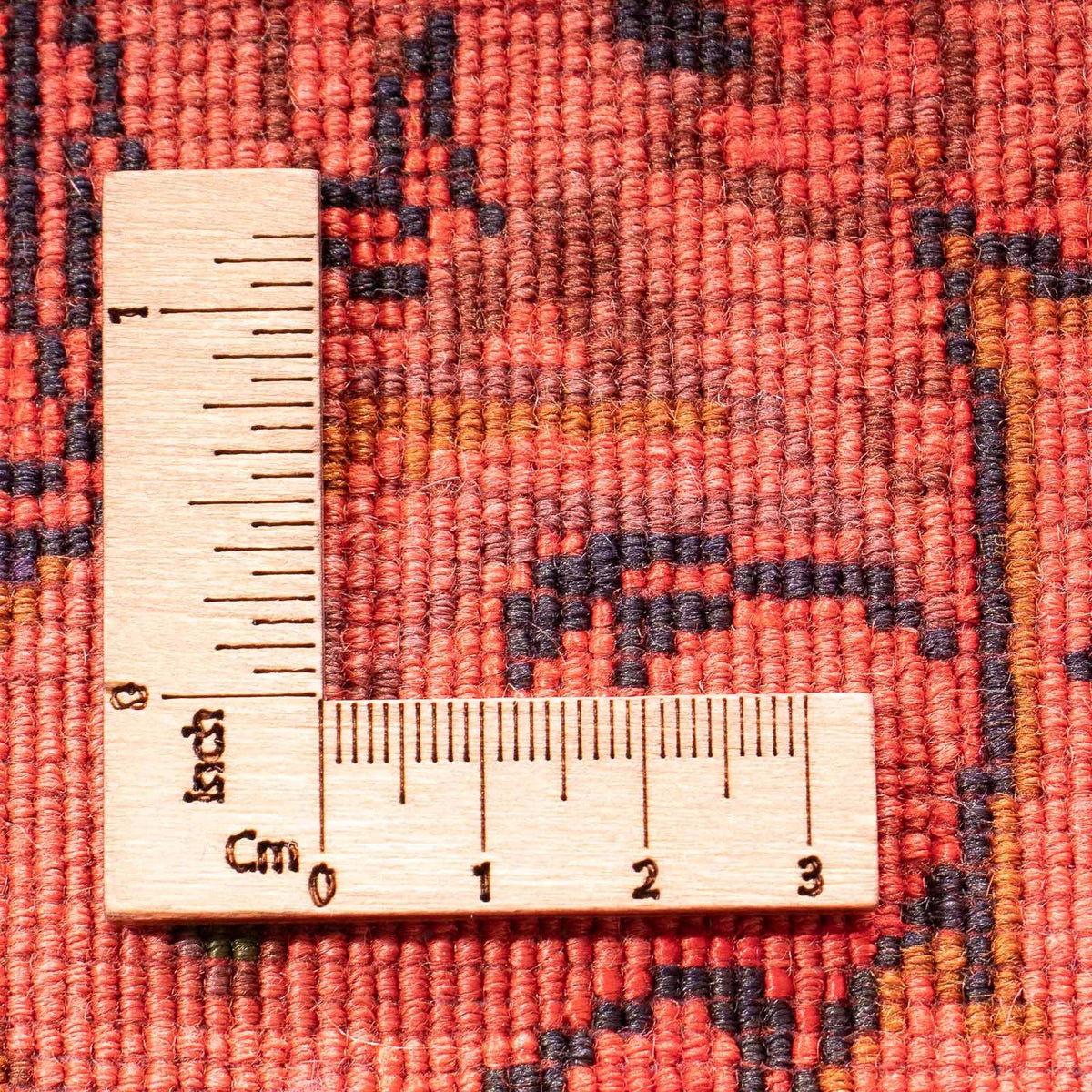 Dywan perski - Keshan - 100 x 70 cm - rdza