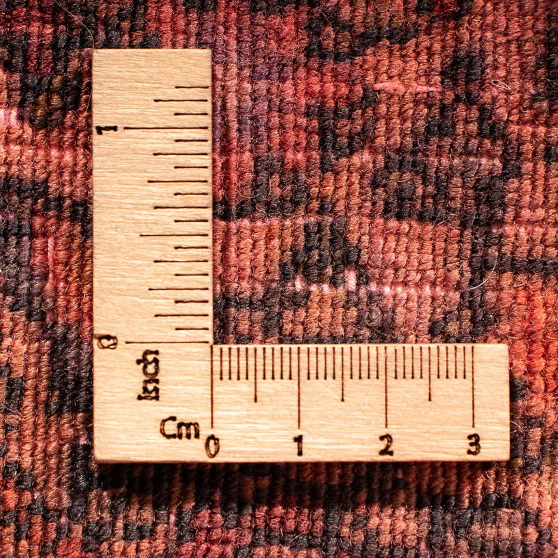 Dywan perski - Klasyczny kwadratowy  - 72 x 67 cm - jasna czerwień