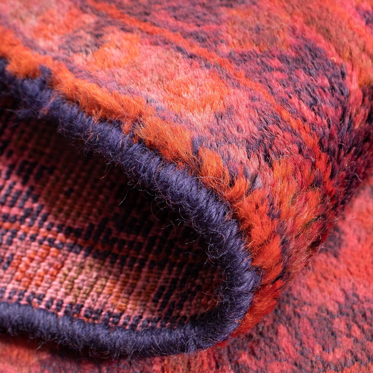 Dywan turkmeński - 88 x 57 cm - jasna czerwień