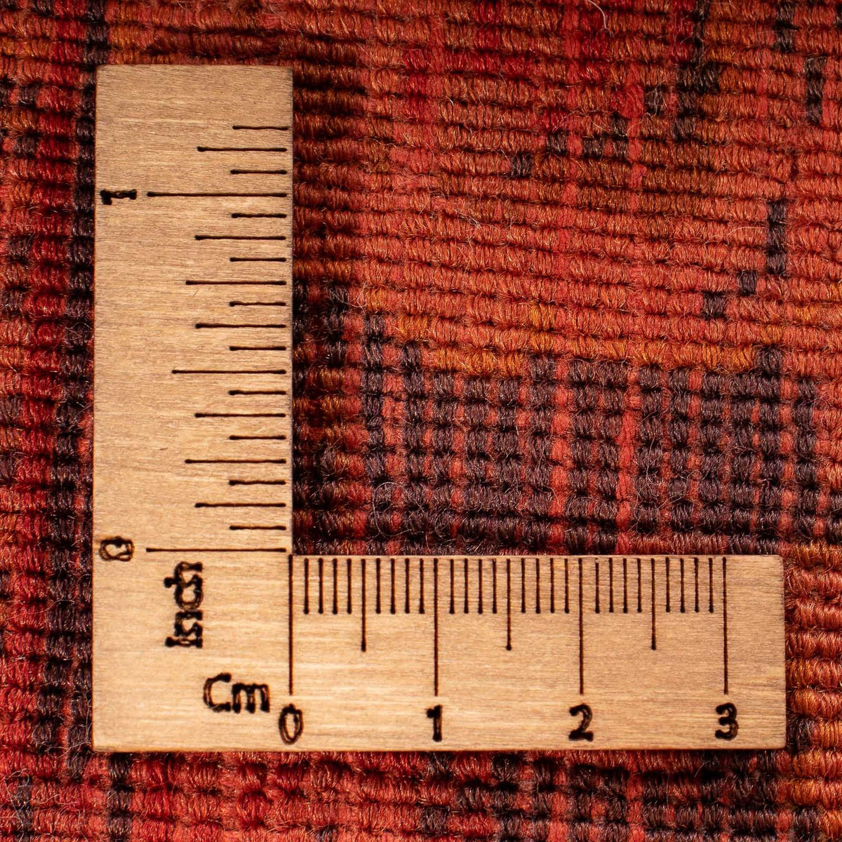 Dywan perski - Keshan - 93 x 60 cm - ciemna czerwień