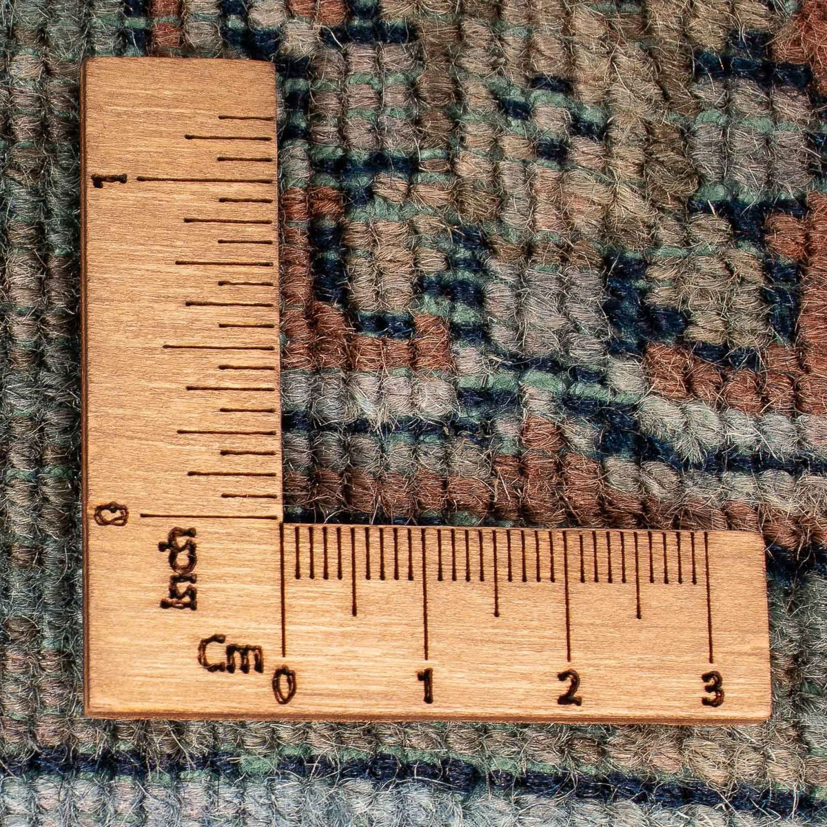 Orientalny dywan - Bijar - Indus - 140 x 70 cm - jasnoniebieski