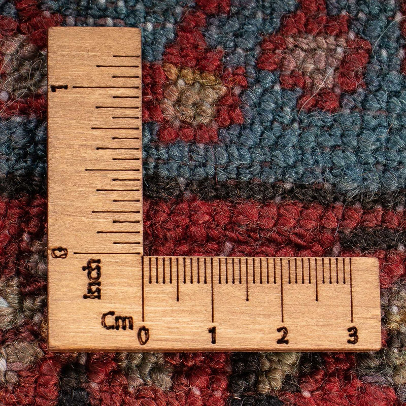 Perski dywan - Nomadyczny - 119 x 91 cm - jasnoniebieski