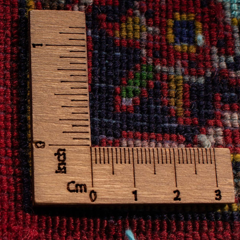 Dywan perski - Keshan - 128 x 70 cm - ciemna czerwień