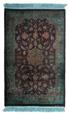 Orientalny dywan - Indus - 130 x 76 cm - jasnoniebieski