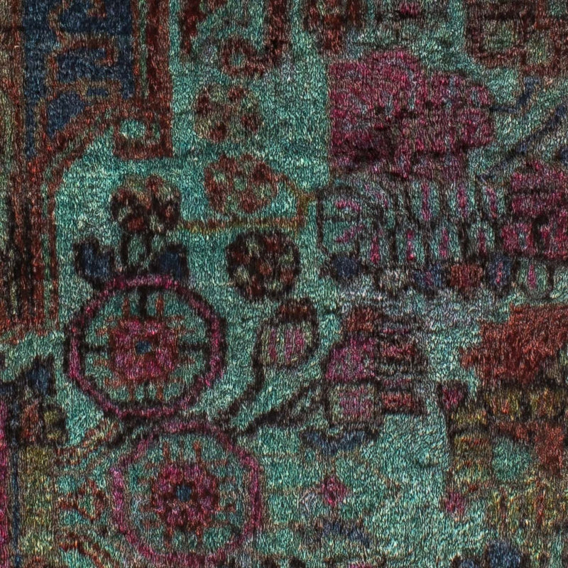 Perski dywan - Nomadyczny - 111 x 80 cm - jasnoniebieski