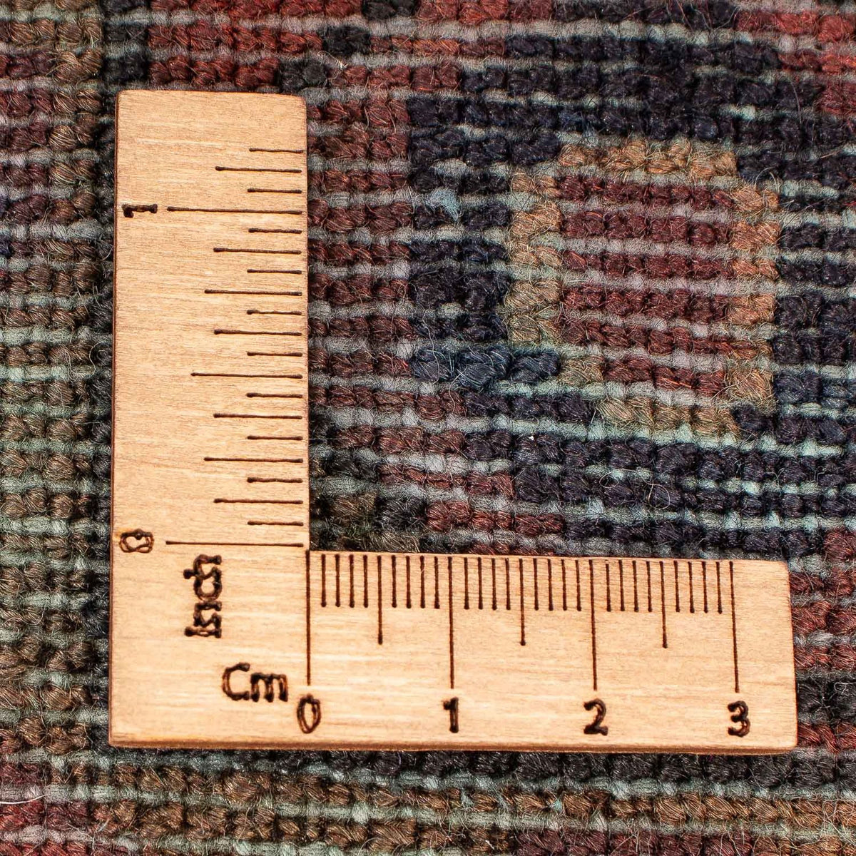 Perski dywan - Nomadyczny - 134 x 95 cm - ciemnoniebieski