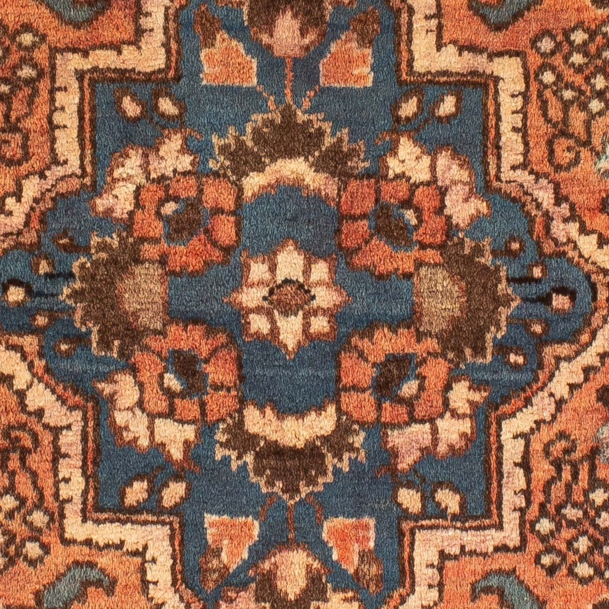 Dywan perski - Klasyczny - 124 x 67 cm - rdza