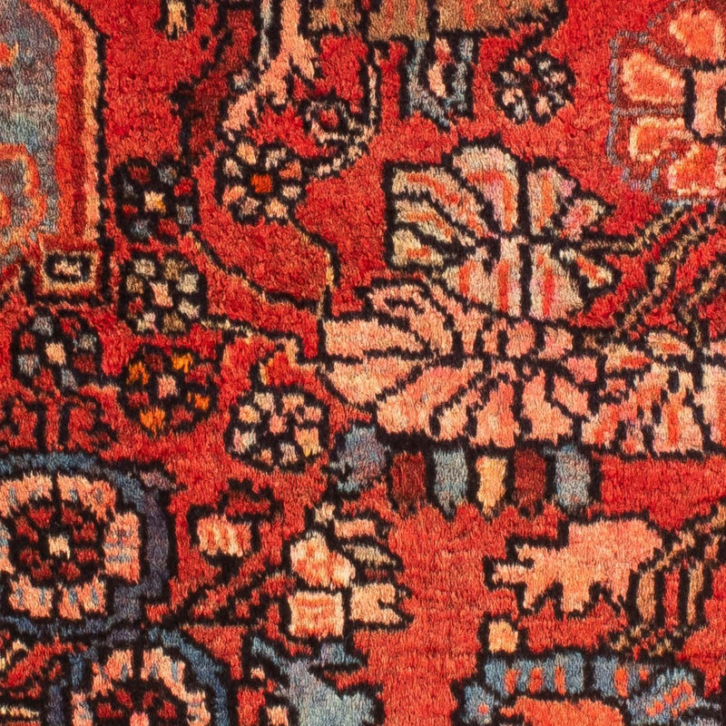 Perski dywan - Nomadyczny - 115 x 89 cm - czerwony