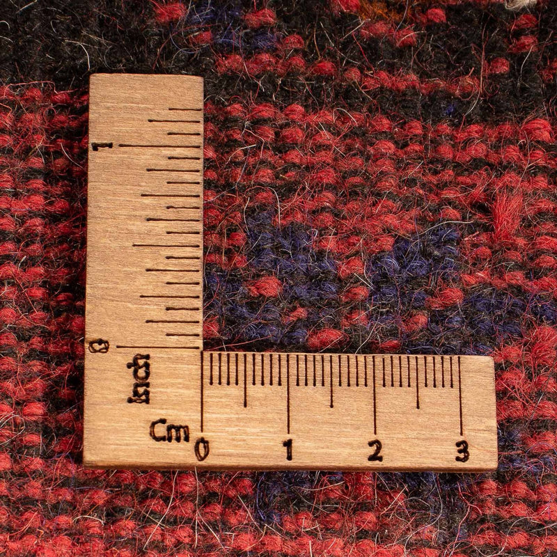 Dywan beludżycki - 140 x 92 cm - ciemna czerwień