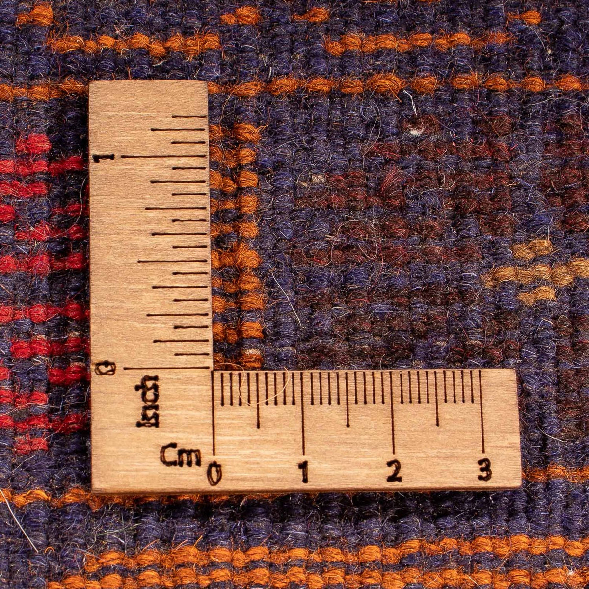 Dywan beludżycki - 133 x 76 cm - ciemnoniebieski