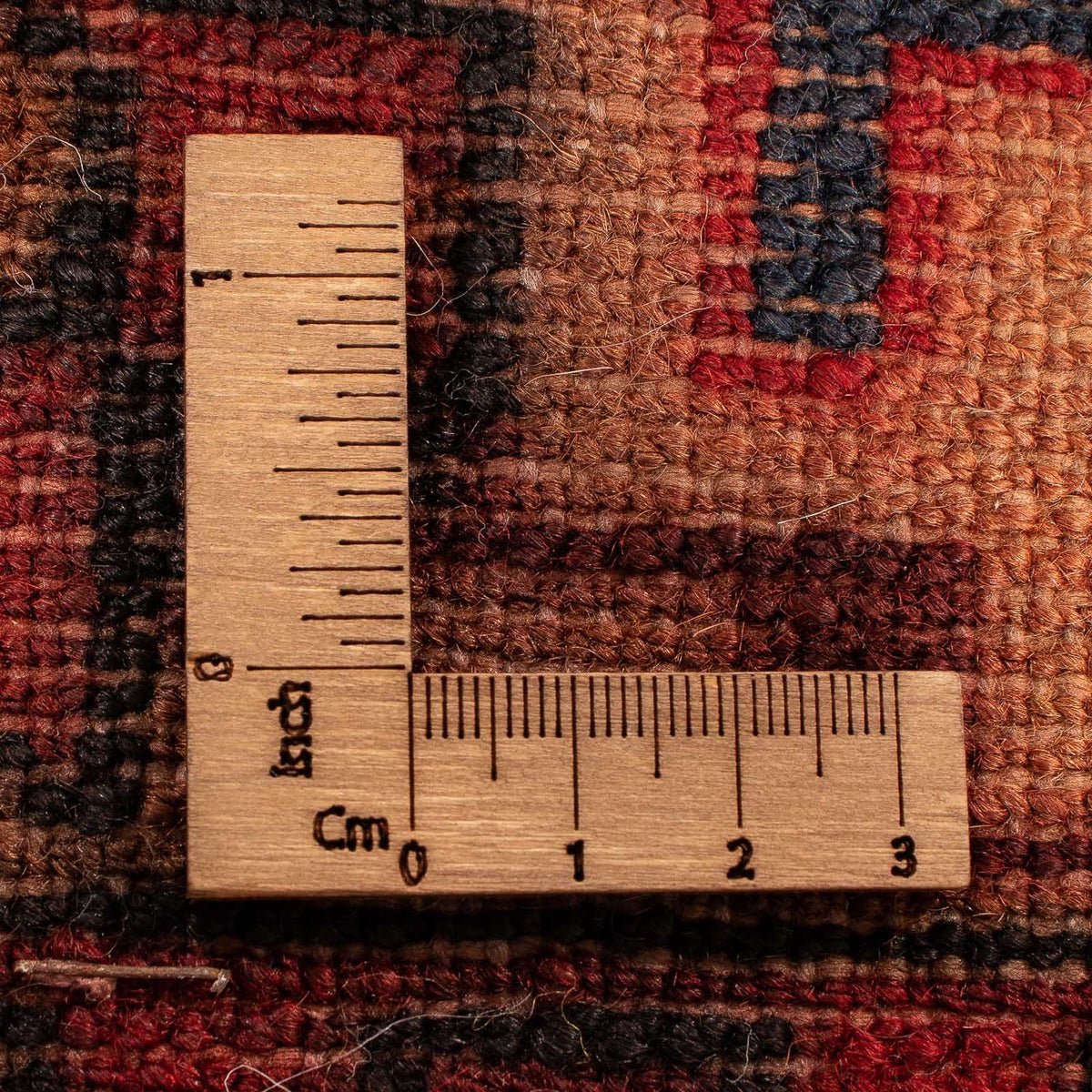 Perski dywan - Nomadyczny - 143 x 102 cm - ciemna czerwień