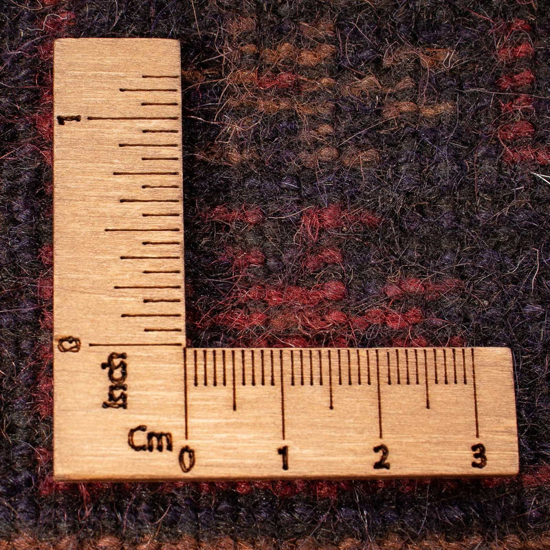 Dywan beludżycki - 117 x 74 cm - ciemna czerwień