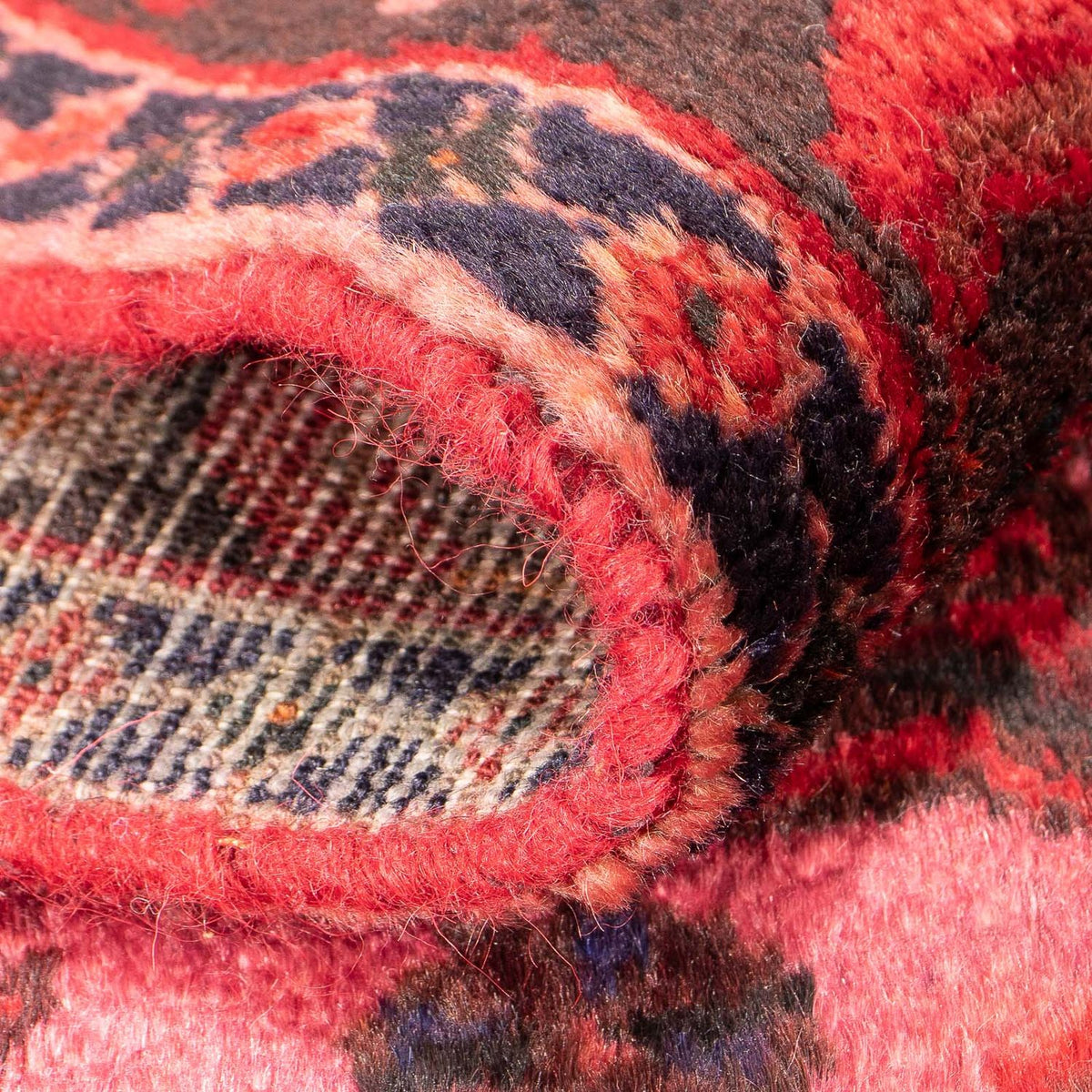 Perski dywan - Nomadyczny - 162 x 112 cm - jasna czerwień