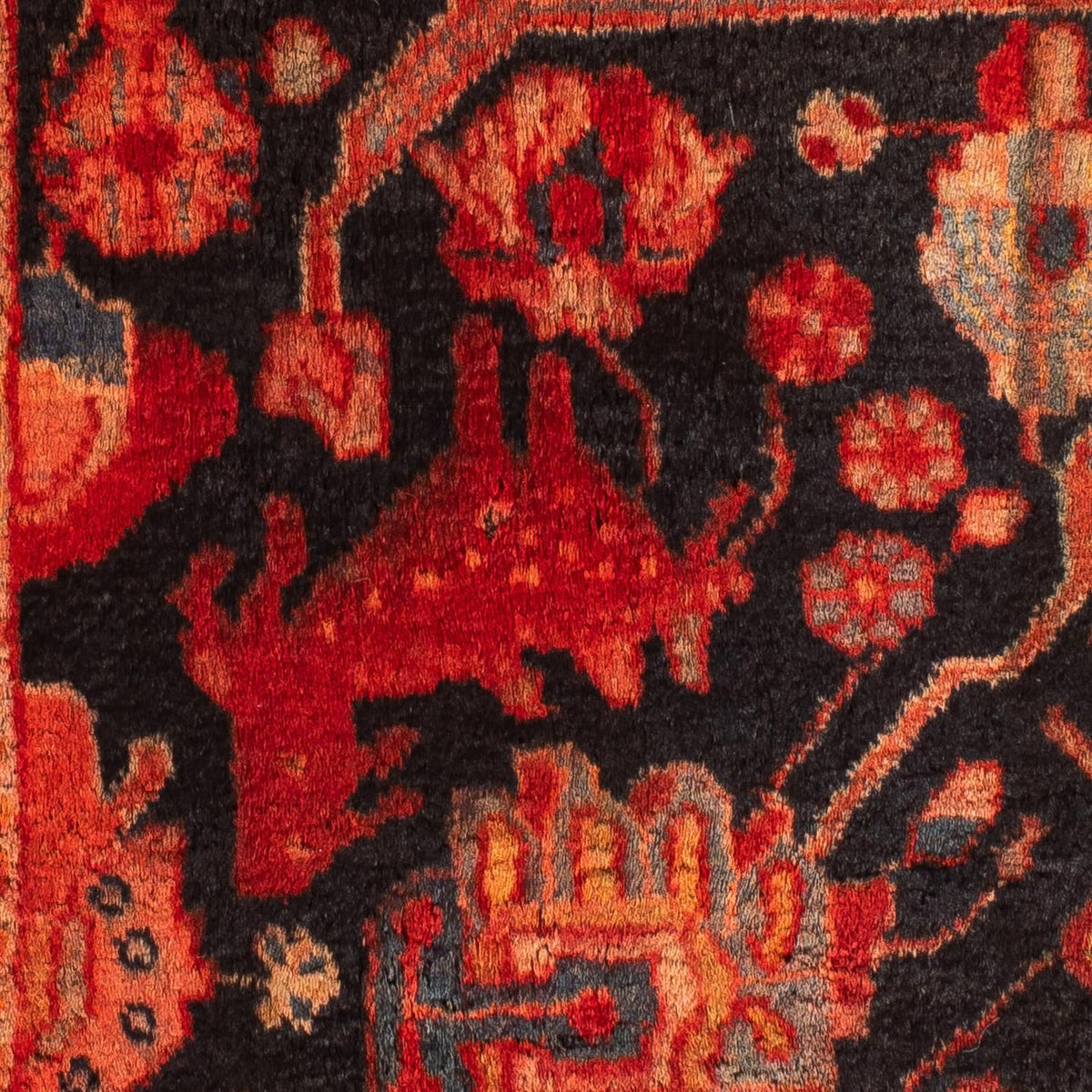 Perski dywan - Nomadyczny - 125 x 96 cm - wielokolorowy