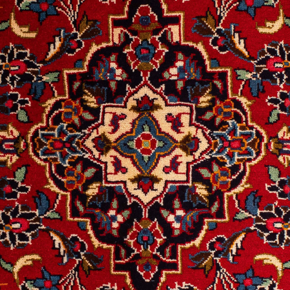 Dywan perski - Keshan - 153 x 95 cm - czerwony