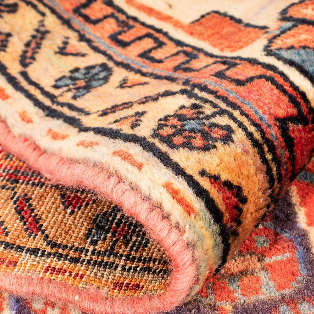 Perski dywan - Nomadyczny - 120 x 88 cm - wielokolorowy