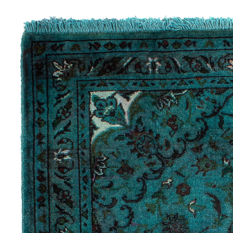 Dywan perski - Keshan - 127 x 70 cm - niebieski