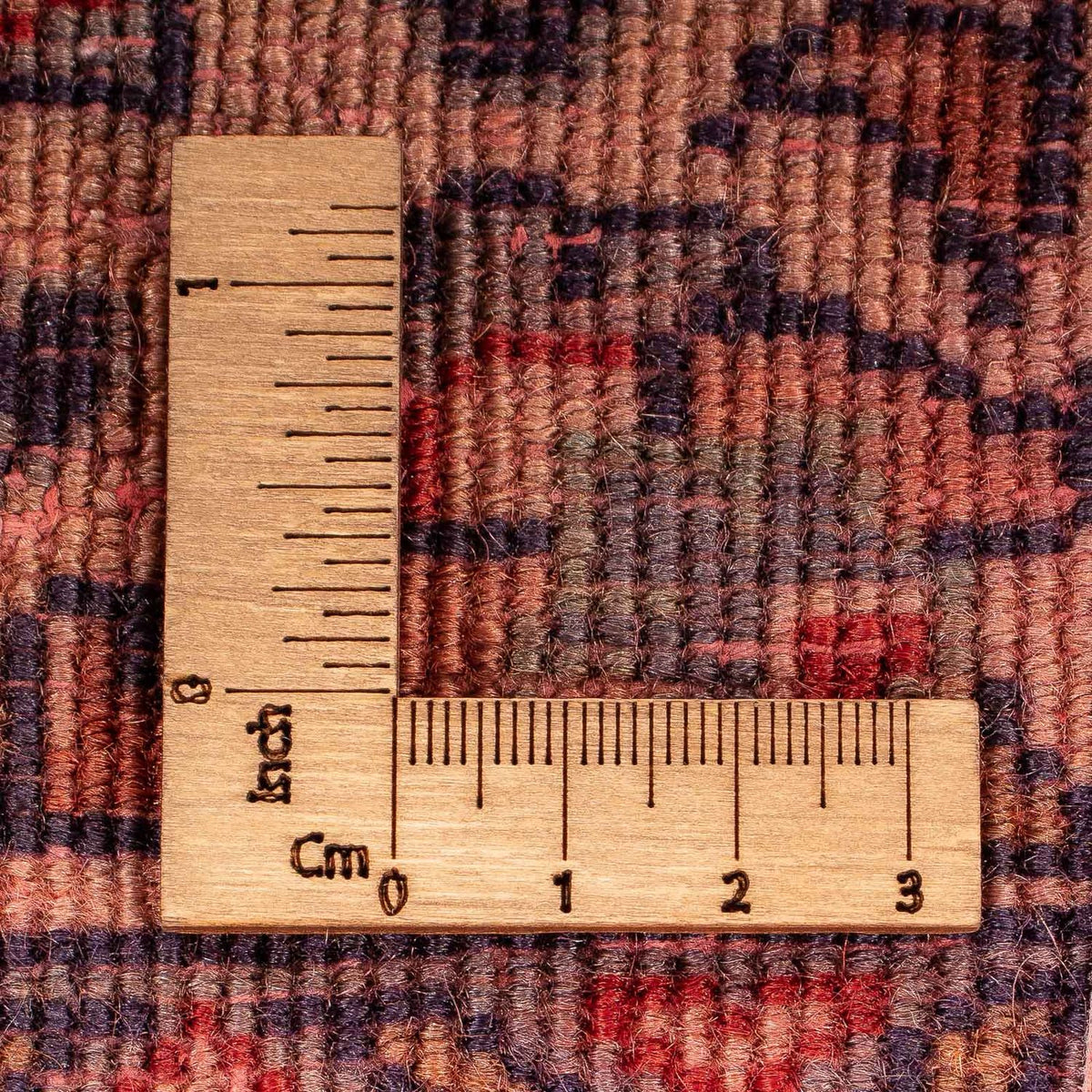 Dywan perski - Klasyczny - 132 x 68 cm - ciemna czerwień