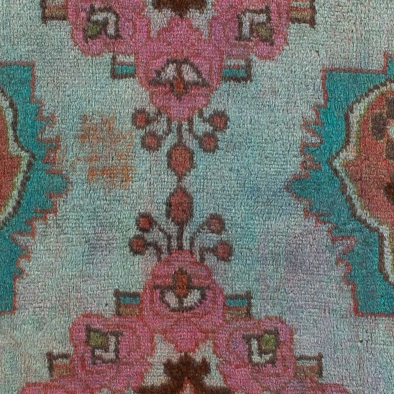 Perski dywan - Nomadyczny - 125 x 75 cm - jasnoniebieski