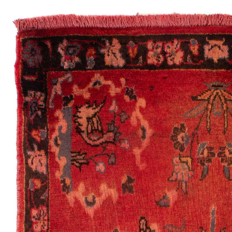 Dywan perski - Klasyczny - 144 x 75 cm - ciemna czerwień