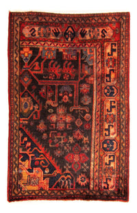 Perski dywan - Nomadyczny - 133 x 94 cm - wielokolorowy