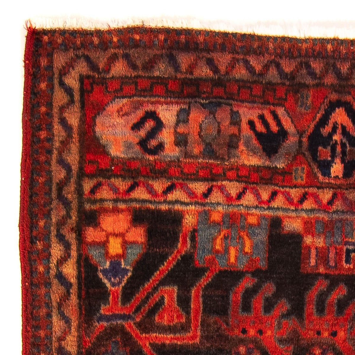 Perski dywan - Nomadyczny - 133 x 94 cm - wielokolorowy