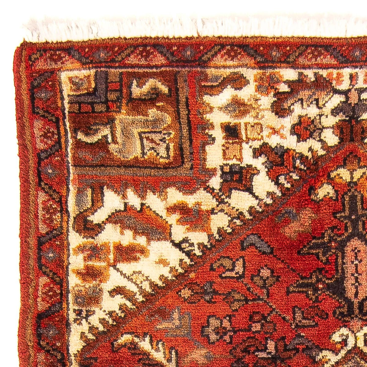 Perski dywan - Nomadyczny - 132 x 84 cm - rdza