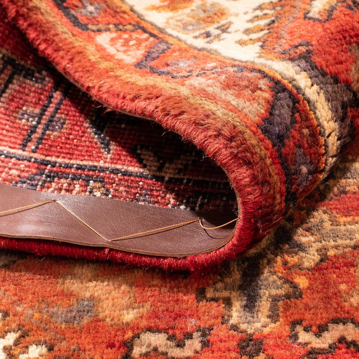 Perski dywan - Nomadyczny - 132 x 84 cm - rdza