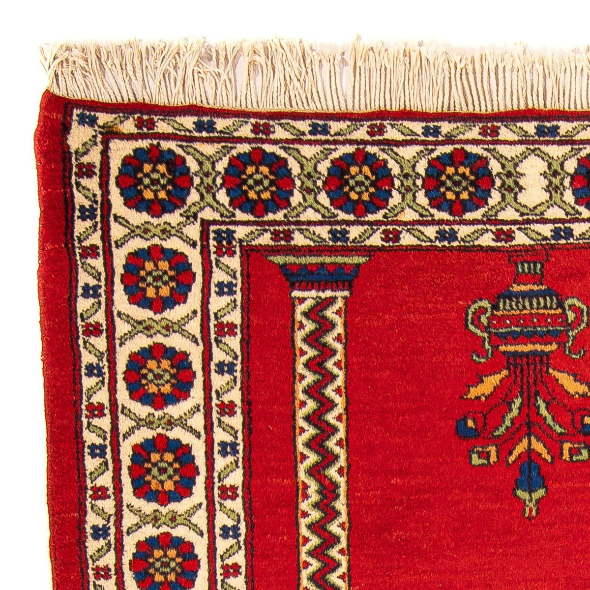 Afgański dywan - Bukhara - 158 x 94 cm - ciemna czerwień