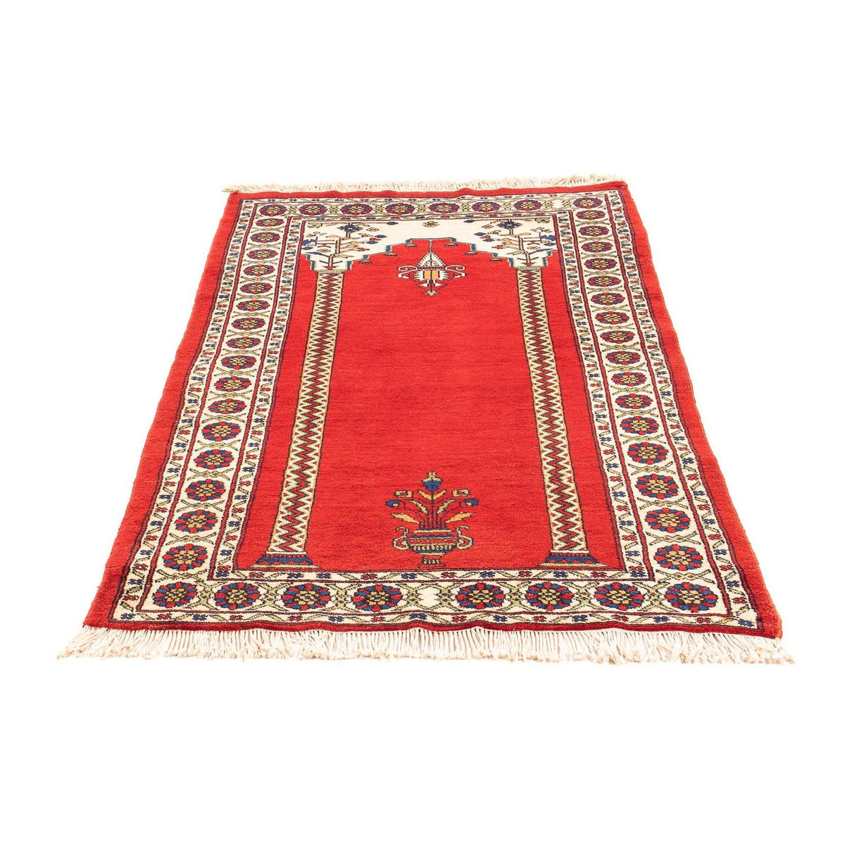 Afgański dywan - Bukhara - 158 x 94 cm - ciemna czerwień