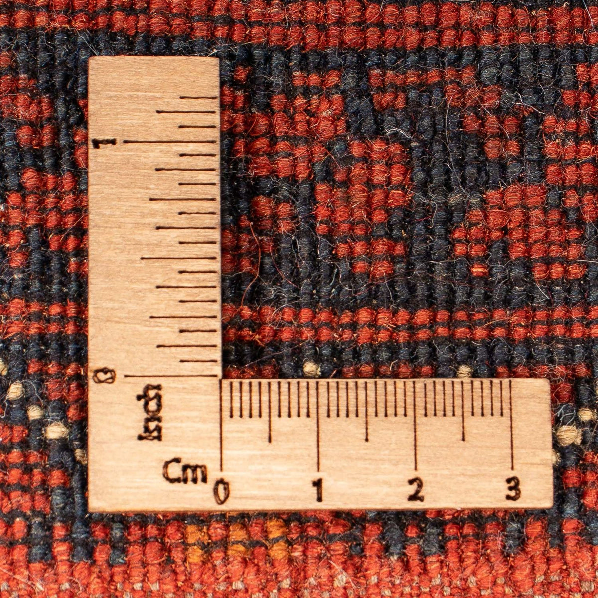 Afgański dywan - Bukhara - 199 x 124 cm - ciemna czerwień