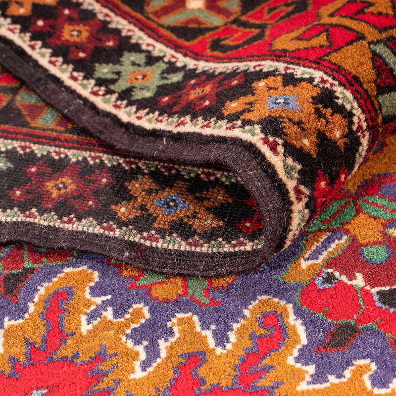 Biegacz Dywan afgański - 205 x 114 cm - ciemna czerwień