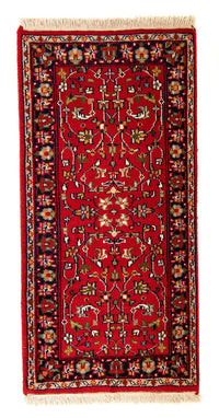 Orientalny dywan - Indus - 145 x 73 cm - ciemna czerwień