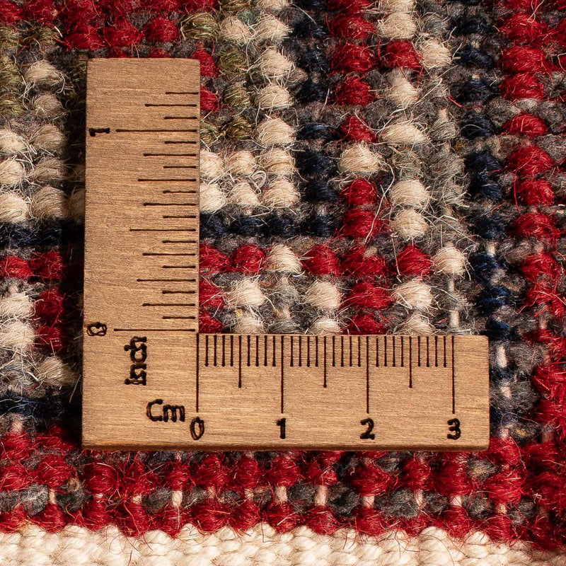 Orientalny dywan - Bijar - Indus - 141 x 71 cm - ciemna czerwień