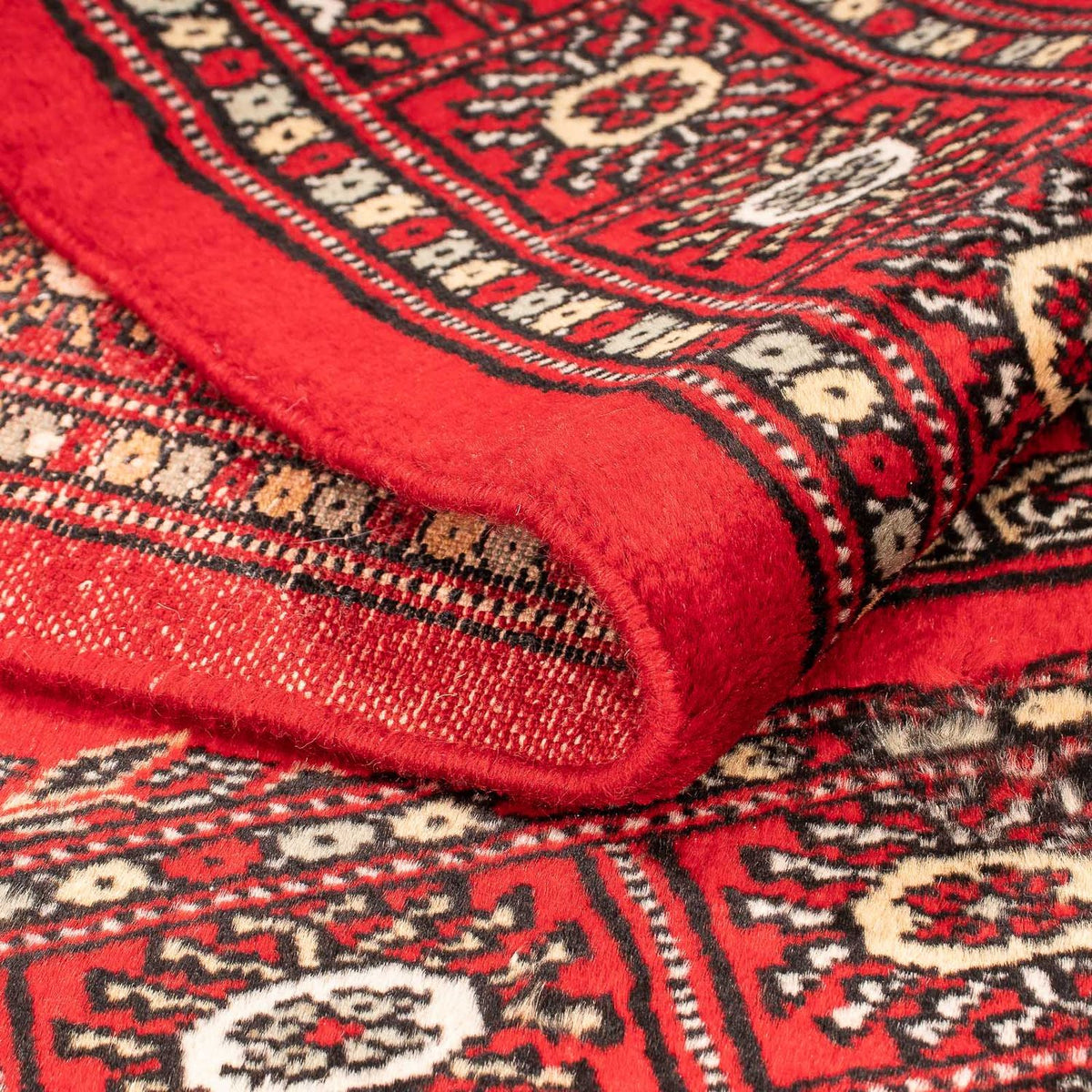 Dywan pakistański - 123 x 80 cm - ciemna czerwień