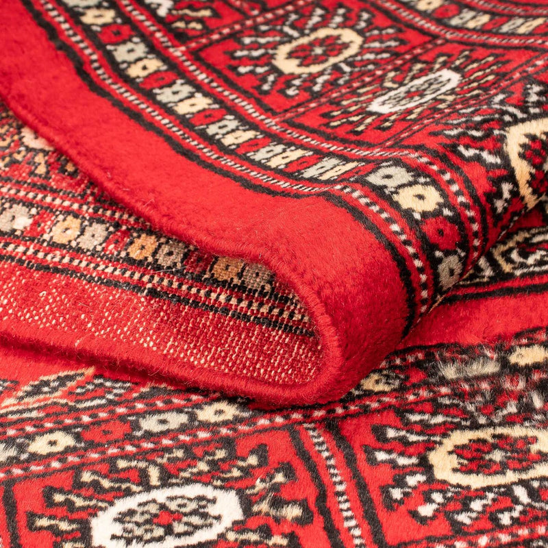 Dywan pakistański - 123 x 80 cm - ciemna czerwień