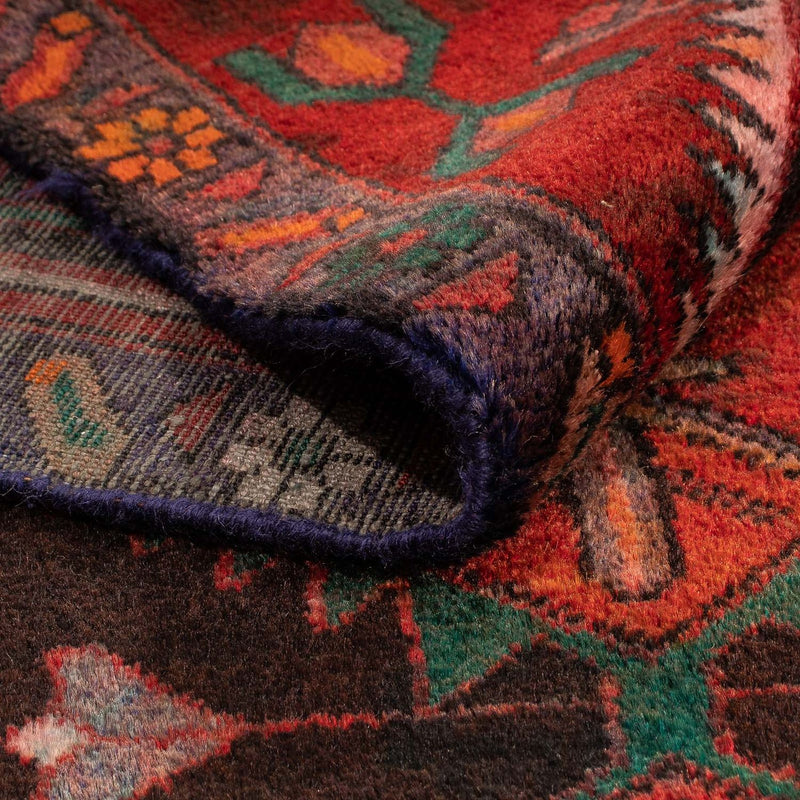 Perski dywan - Nomadyczny - 177 x 108 cm - ciemna czerwień