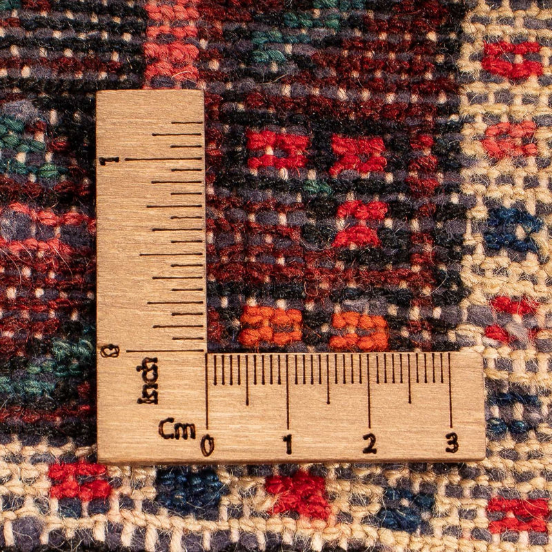 Perski dywan - Nomadyczny - 159 x 113 cm - ciemna czerwień