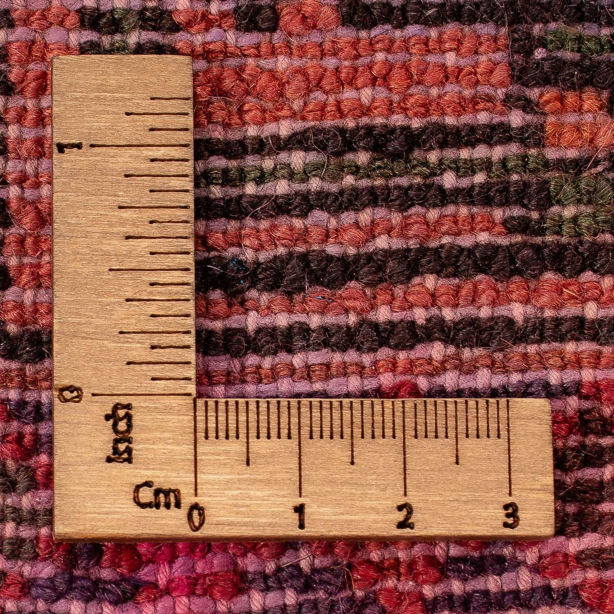 Perski dywan - Nomadyczny - 173 x 104 cm - ciemna czerwień