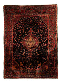 Perski dywan - Nomadyczny - 164 x 120 cm - ciemnoniebieski