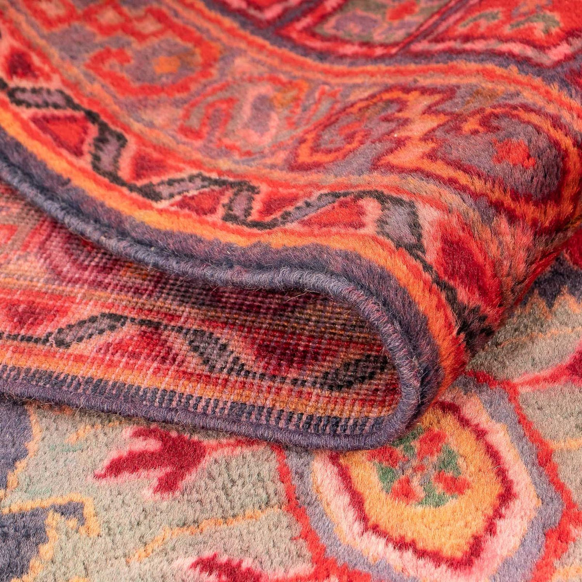 Dywan beludżycki - 154 x 78 cm - ciemna czerwień