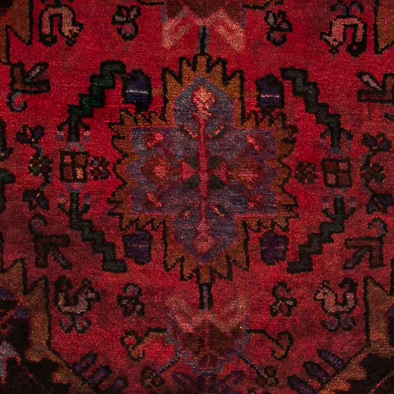 Perski dywan - Nomadyczny - 175 x 115 cm - ciemna czerwień