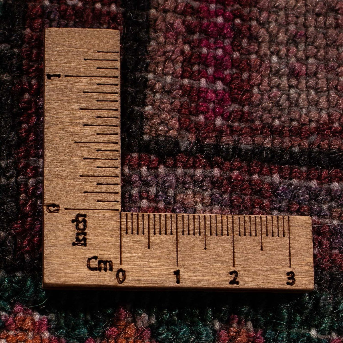 Perski dywan - Nomadyczny - 175 x 115 cm - ciemna czerwień