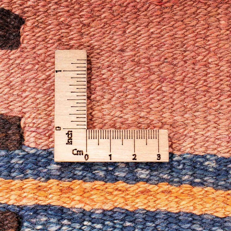 Biegacz Dywan Kelim - Stary - 260 x 140 cm - wielokolorowy