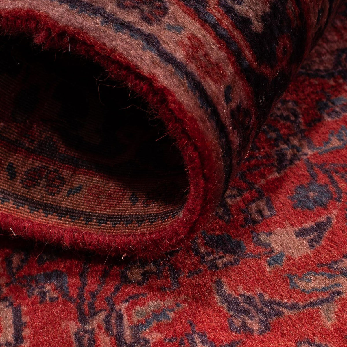 Perski dywan - Nomadyczny - 150 x 107 cm - ciemna czerwień