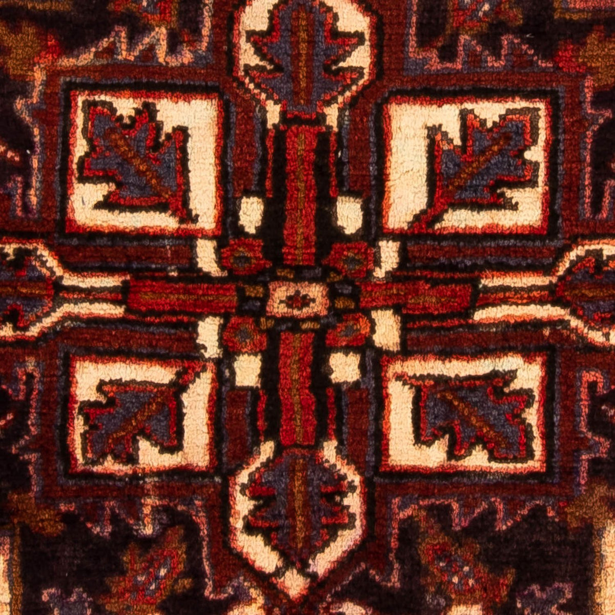 Perski dywan - Nomadyczny - 138 x 95 cm - wielokolorowy