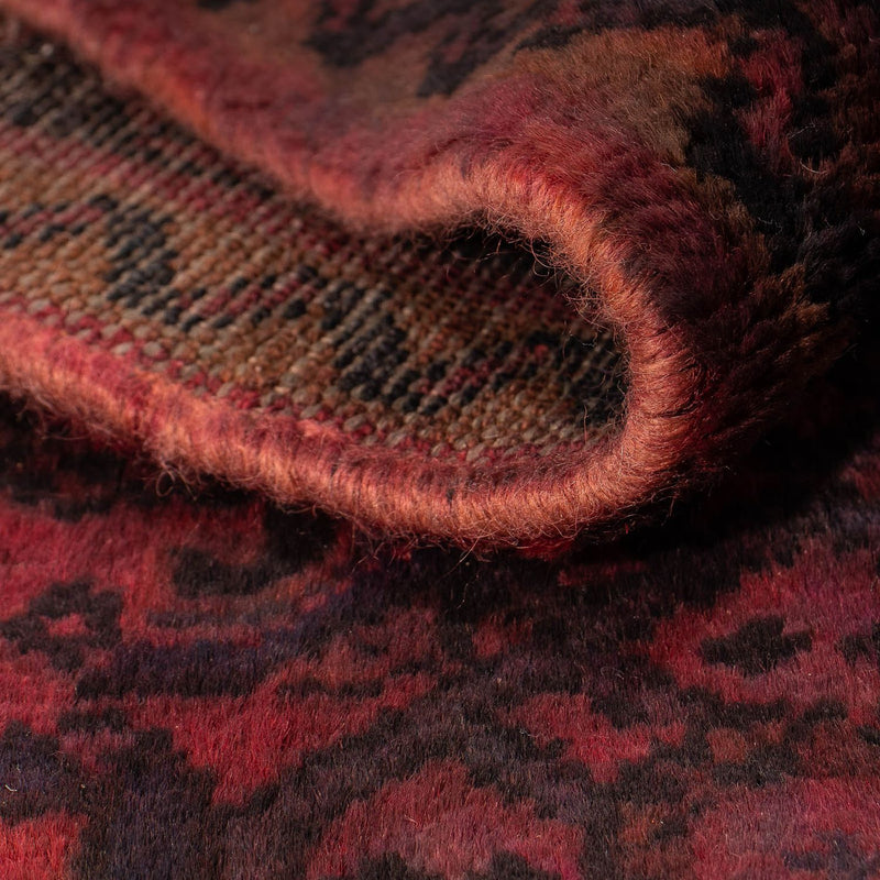 Perski dywan - Nomadyczny - 160 x 98 cm - ciemna czerwień