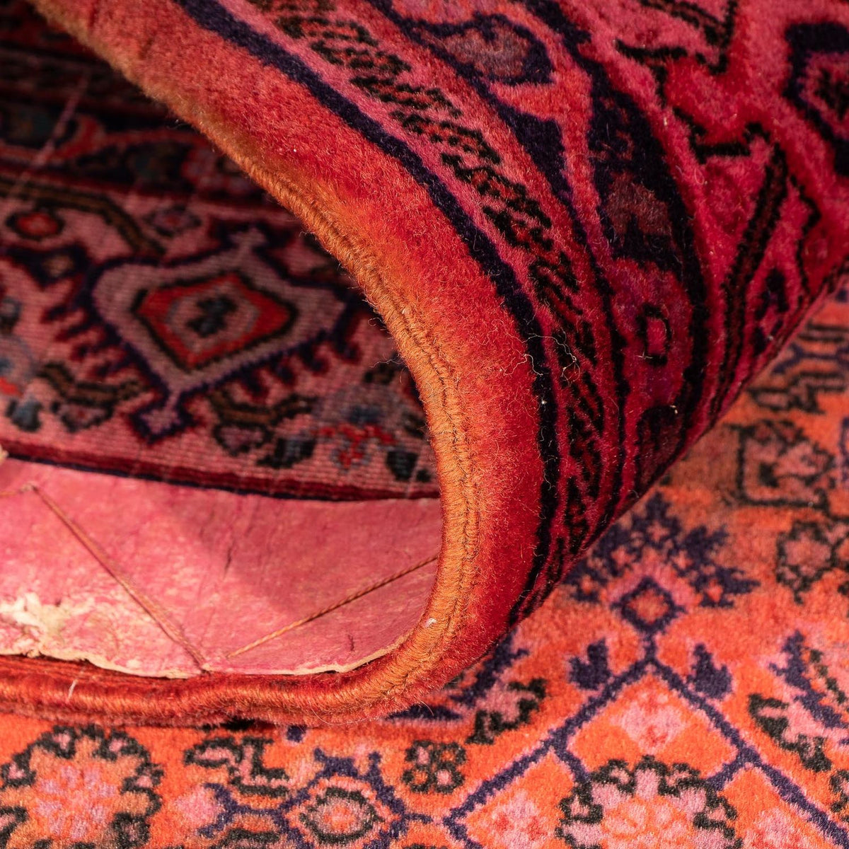 Dywan perski - Bijar - 176 x 113 cm - jasna czerwień